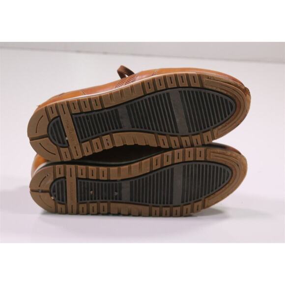 Magnanni Lizandro Marlow Honey Brown Lowtop Leather Sneakers US 9 - Picture 9 of 12